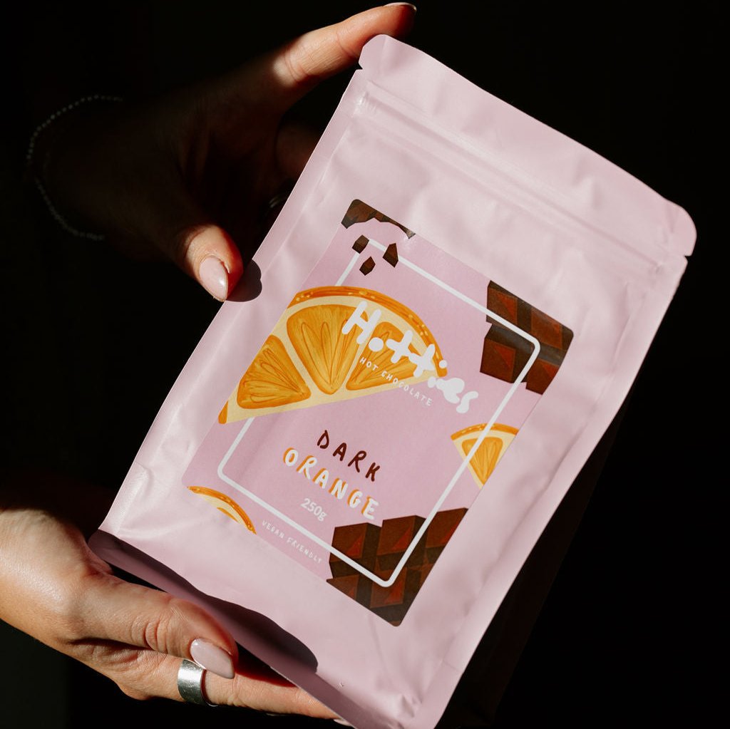 Dark Orange Vegan Hot Chocolate