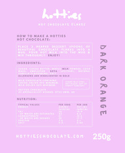 DARK ORANGE (VEGAN)-Hotties Chocolate